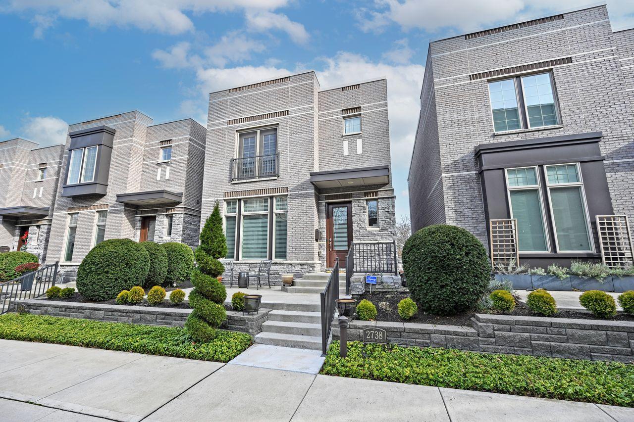Exterior view of Sanctuary Court condominiums in E. Walnut Hills / Walnut Hills, Cincinnati